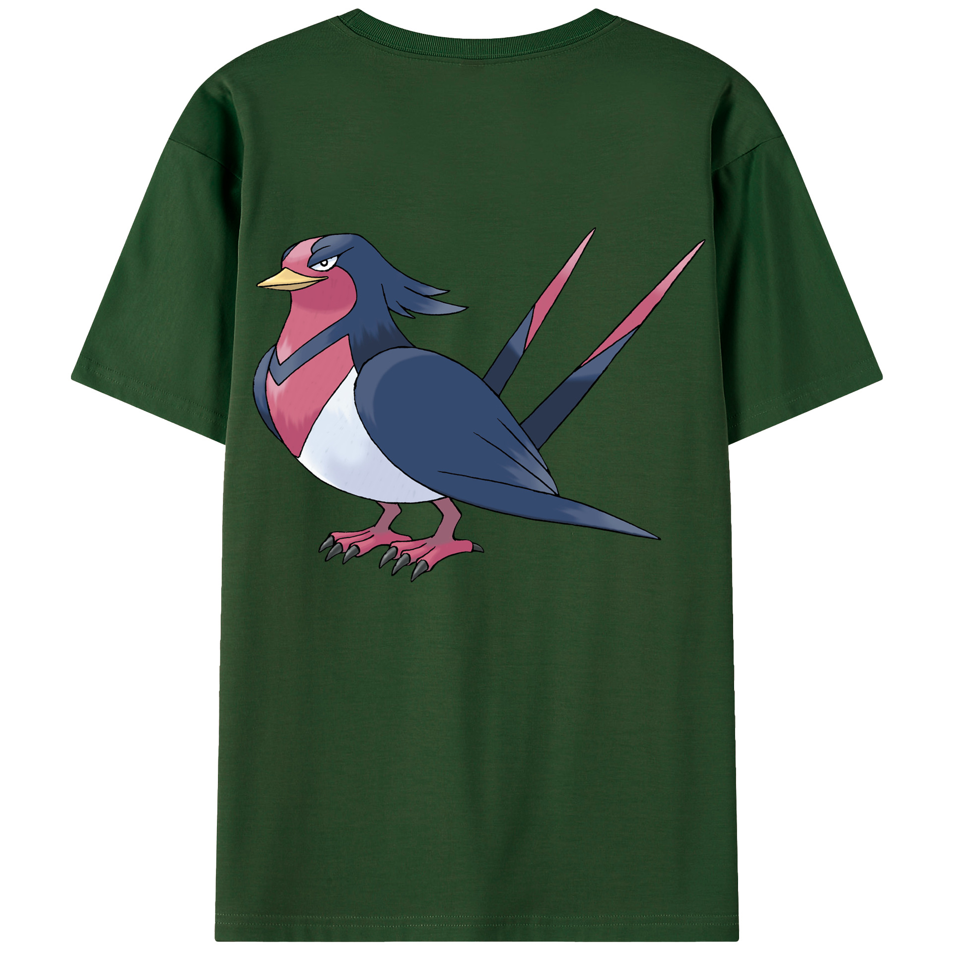 （画像用） ポケットモンスター Pokémon 綿100％半袖Tシャツ（背面プリント）